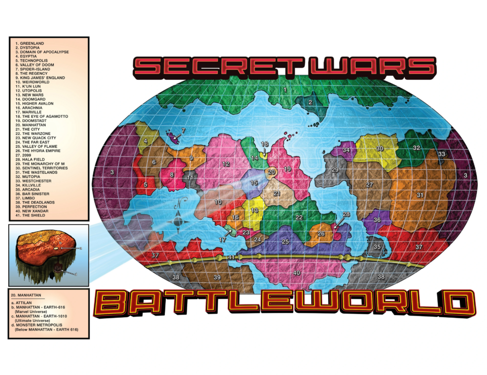 Secret Wars, Battleworld