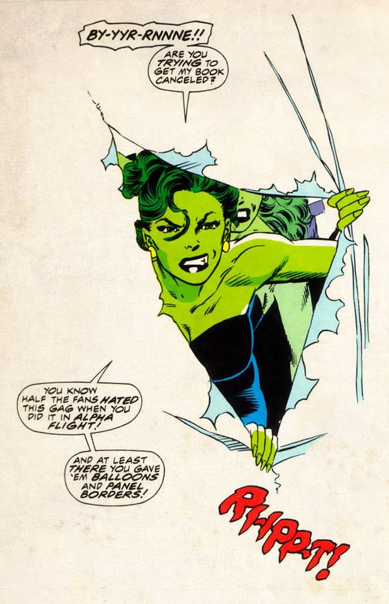 She-Hulk 4 parete