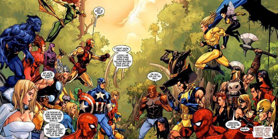 Avengers vs Skrull
