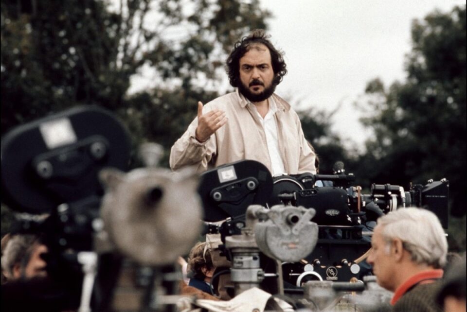 Stanley Kubrick sul set di Barry London