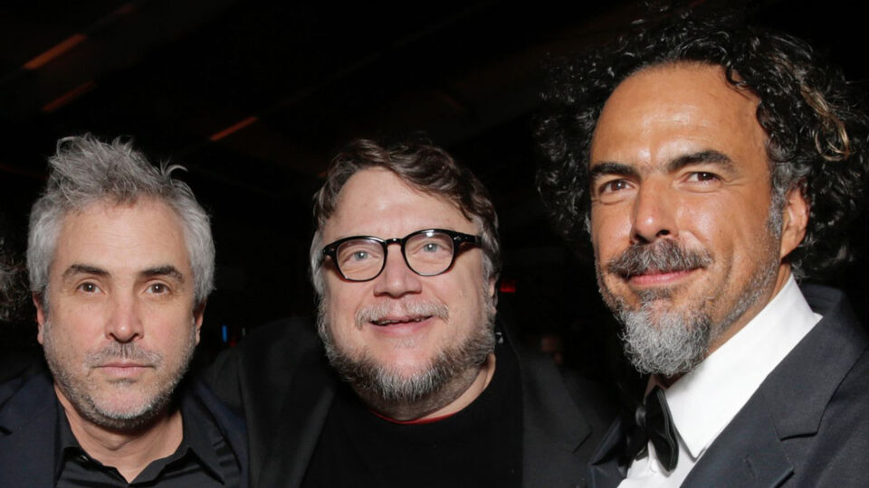 I Tre Amigos: Alejandro G. Iñárritu, Guillermo del Toro e Alfonso Cuarón