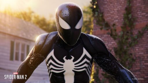 Spider-Man Venomizzato in "Marvel's Spider-Man 2"