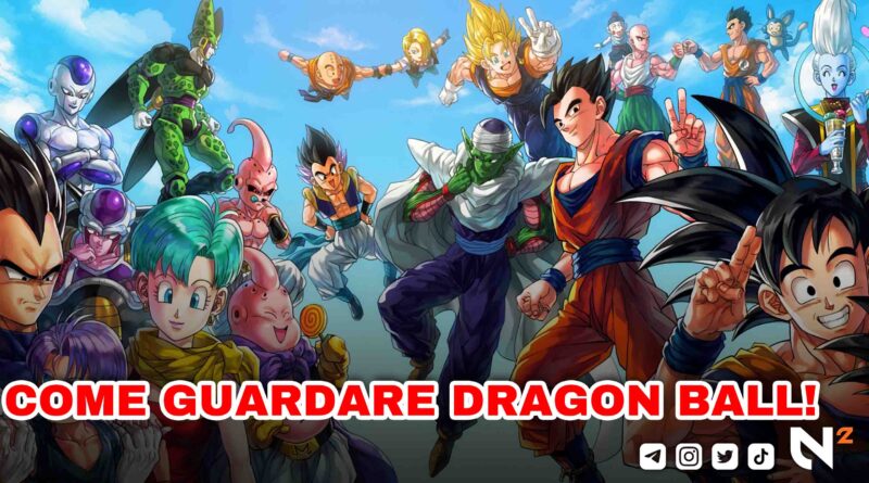 Come guardare Dragon Ball - L'ordine cronologico della serie animata