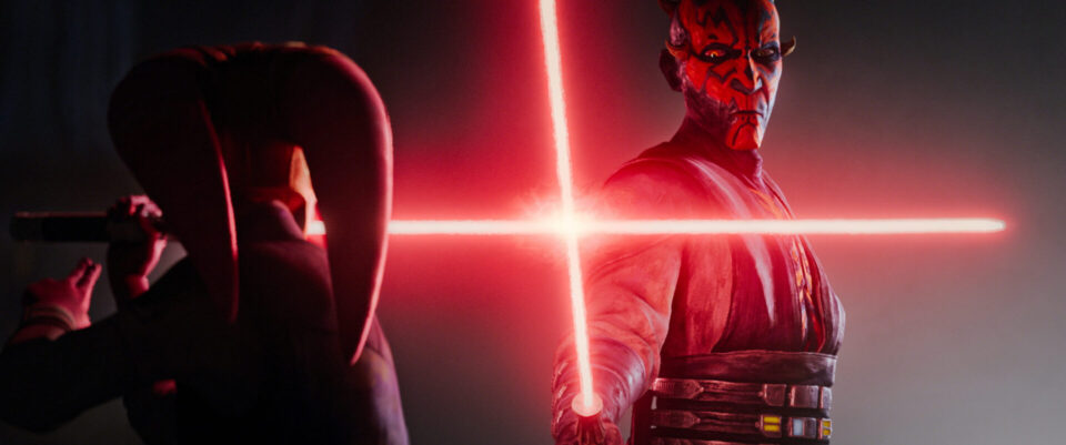 Devon Izara e Maul in Maul – Shadow Lord di Lucasfilm Ltd., in esclusiva su Disney+.