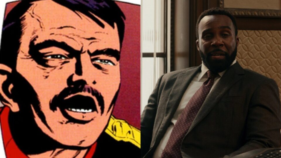 William Metzger in X-Men: Children of the Atom – © Marvel | William Metzger (Tramell Tillman) in Spider-Man: Brand New Day – © Marvel