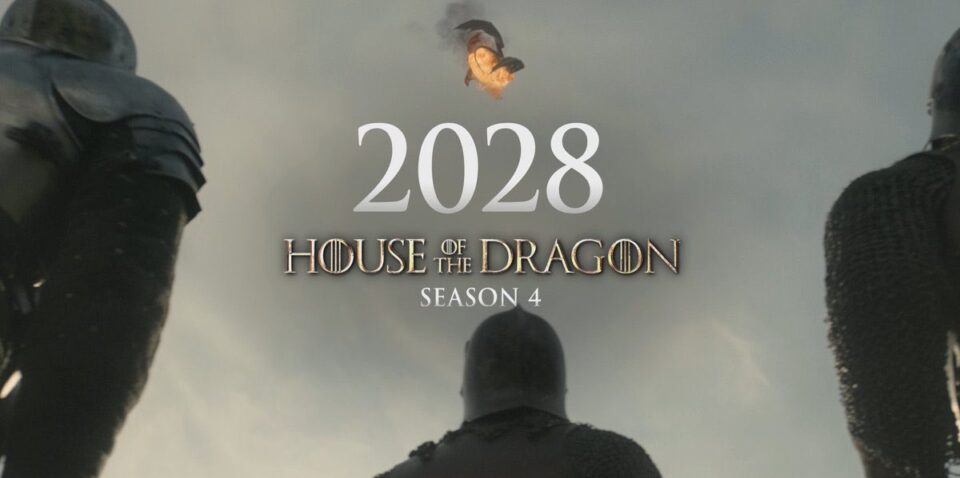 Immagine ufficiale usata per annunciare l'anno d'uscita di House of the Dragon 4