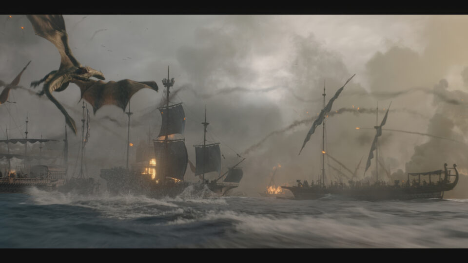 La Battaglia del Gullet in House of the Dragon 3 © HBO