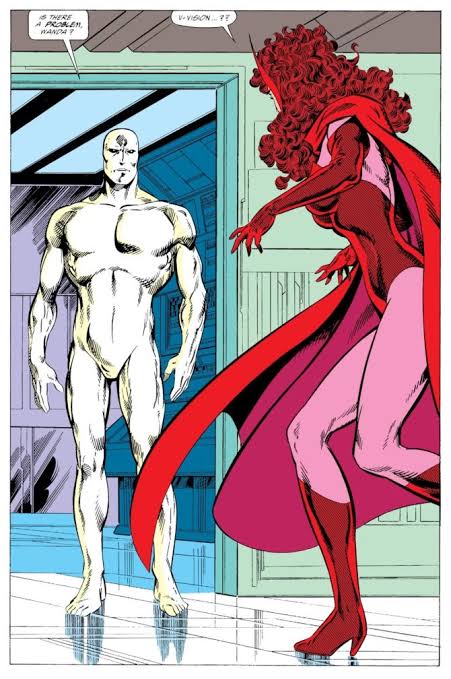 Pagina tratta da "West Coast Avengers" #45 (1985)