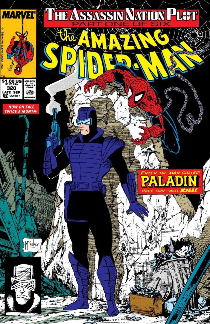 Copertina di "The Amazing Spider-Man" #320 (1989)